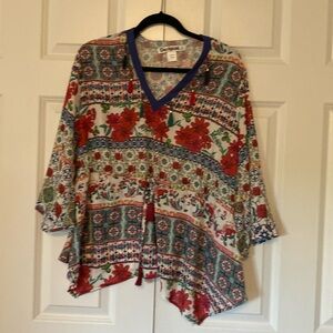 Colorful women’s top